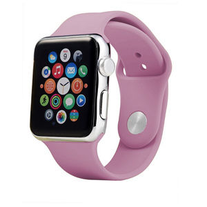 New Apple Watch Silicone Band Lavender